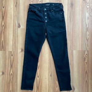 LUCKY Brand black sailor button jeans